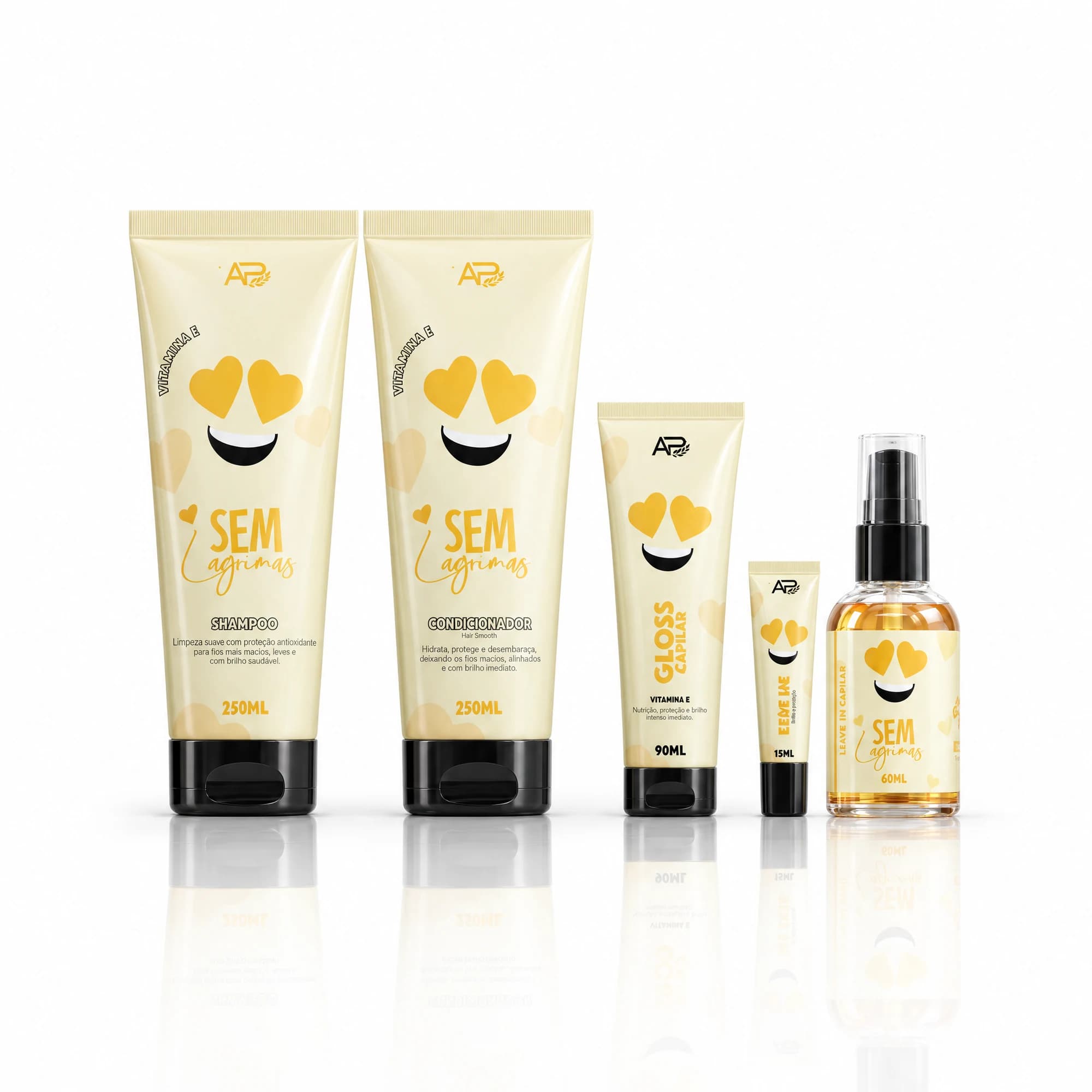 Sem Lágrimas Vitamina E Kit Completo 5 Itens