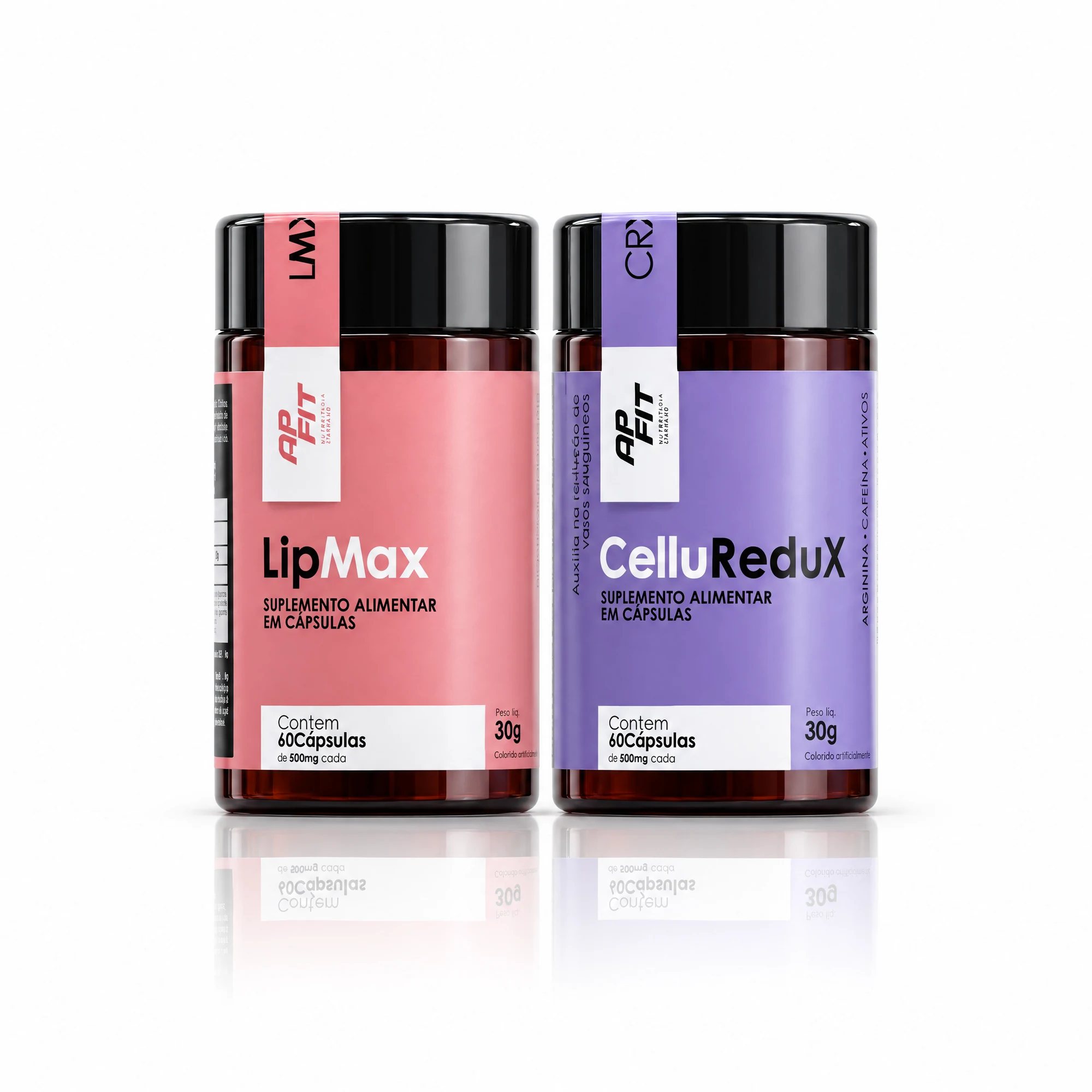 APFIT Kit Cápsulas Lip Max e Cellu Redux